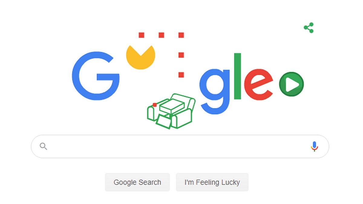 Popular Google Doodle Games Series Continues With Pac-Man, Urging You to Stay and Play at Home