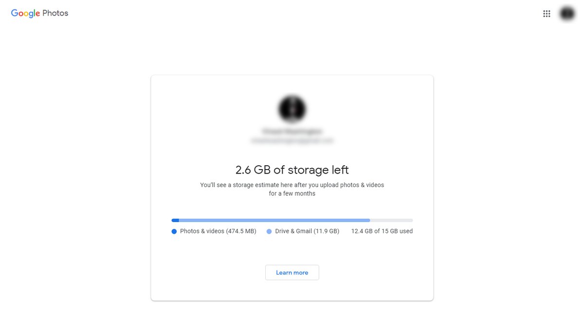 Google Photos Allows Users to See How Long Their Storage Plan Will Last