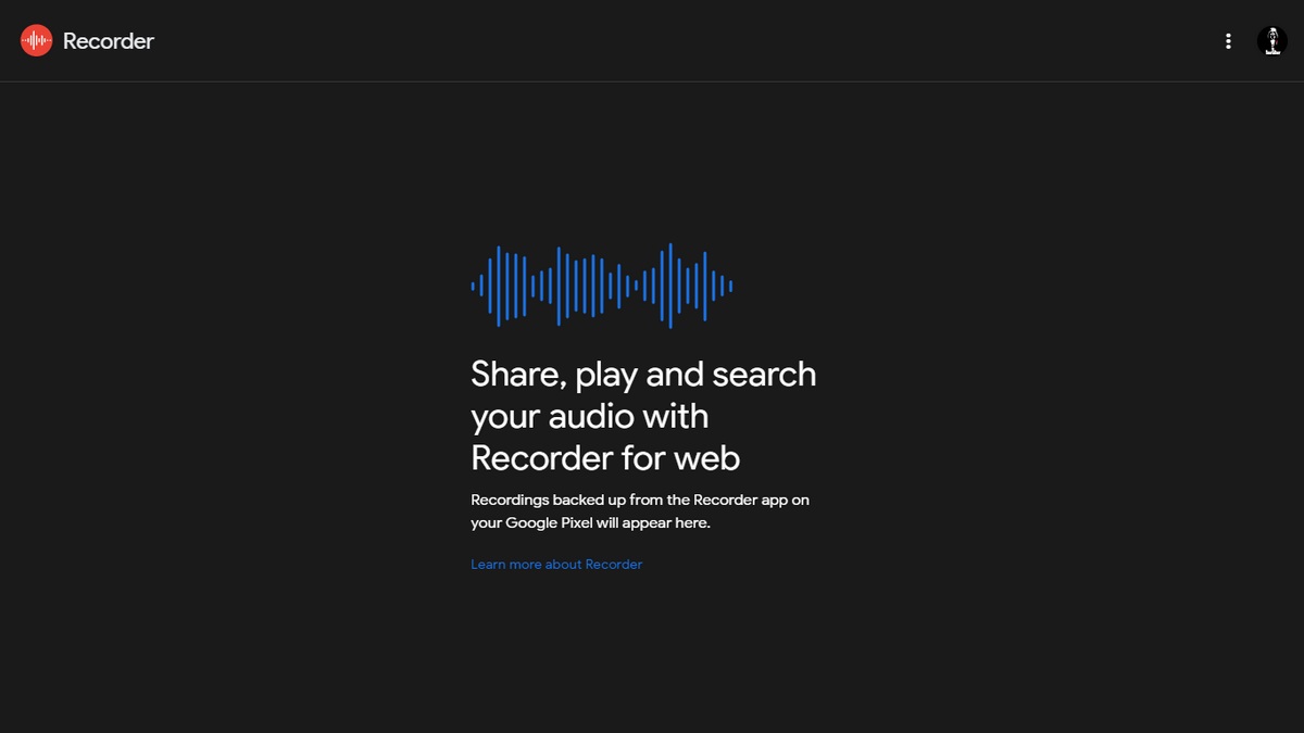 Google Recorder Web App Allows For Real Time Transcriptions For Pixel Audio Recordings On Desktop Technology News