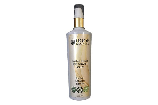 Noor Secrets Organic Hair Growth Serum
