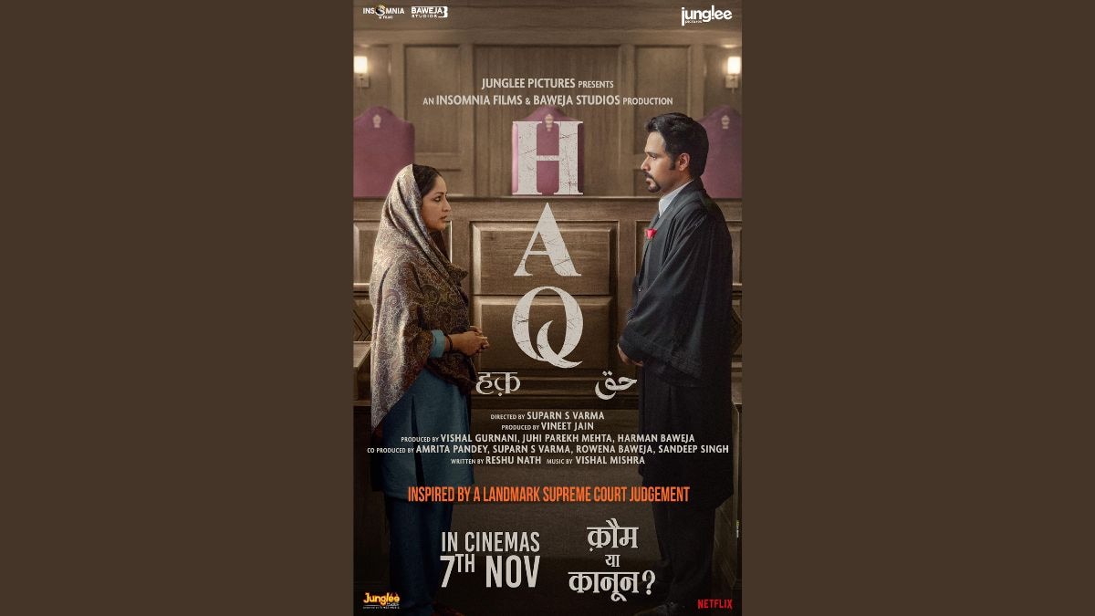 Haq OTT Release Date Reportedly Revealed Online: Know When and Where to Watch it Online?