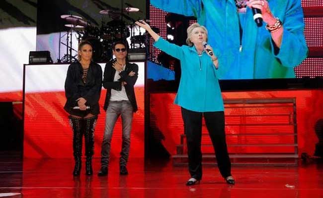 Hillary Clinton Gets Jennifer Lopez Boost In Miami