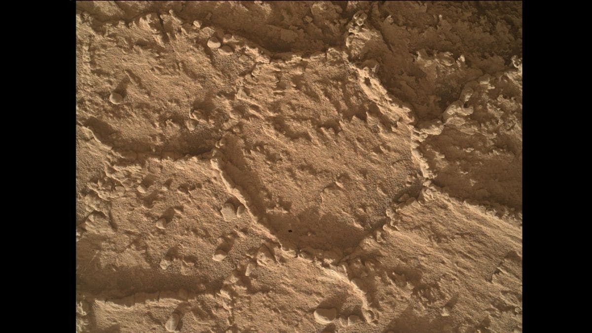 Curiosity Explores Polygon-Covered Rocks in Monte Grande Hollow During Sols 4743-4749