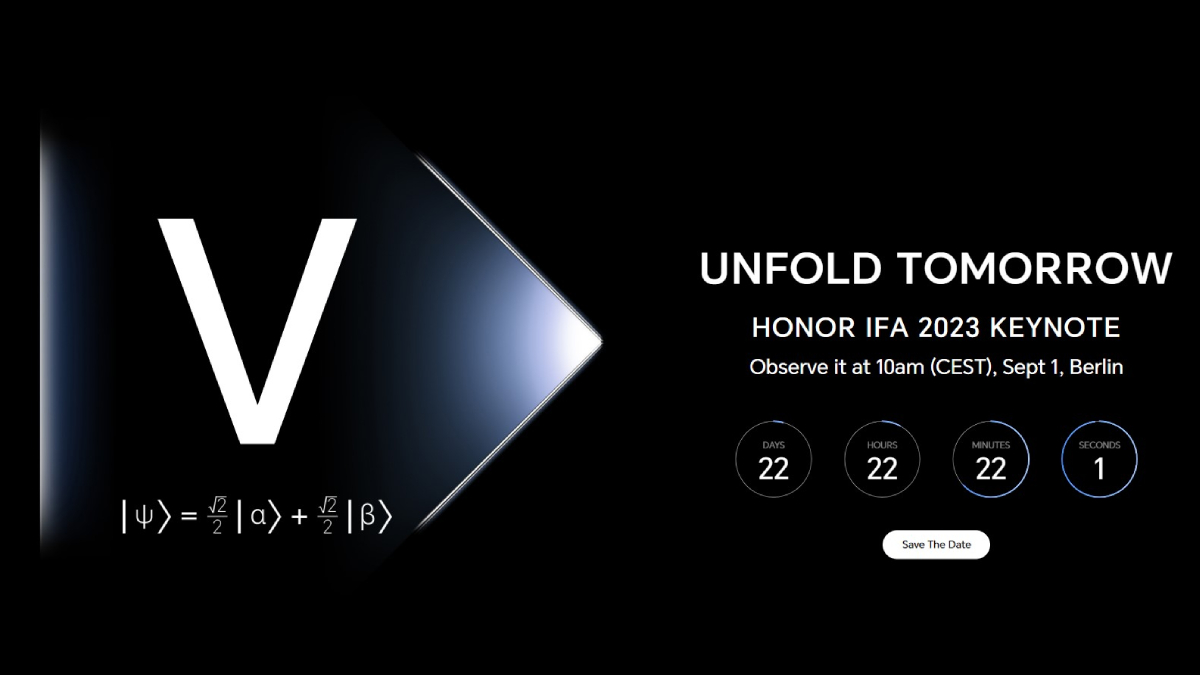 Honor Magic V2 Set to Launch Globally at IFA 2023; Another Foldable Phone Set to Be Unveiled