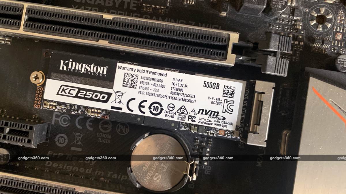 Kingston KC2500 (500GB) NVMe SSD Review