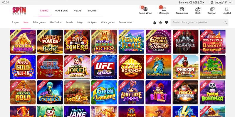 Image alt tag  Spin Casino CA spin