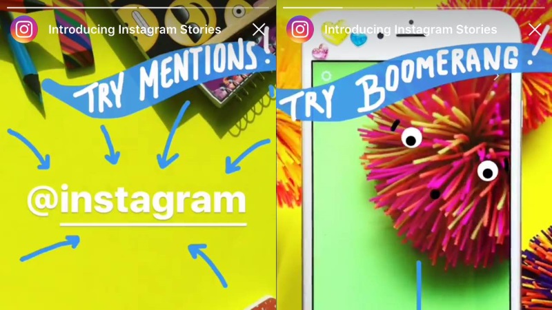 Instagram Adds 'Boomerang' and 'Mentions' to Stories; Confirms It's Working on Live Video