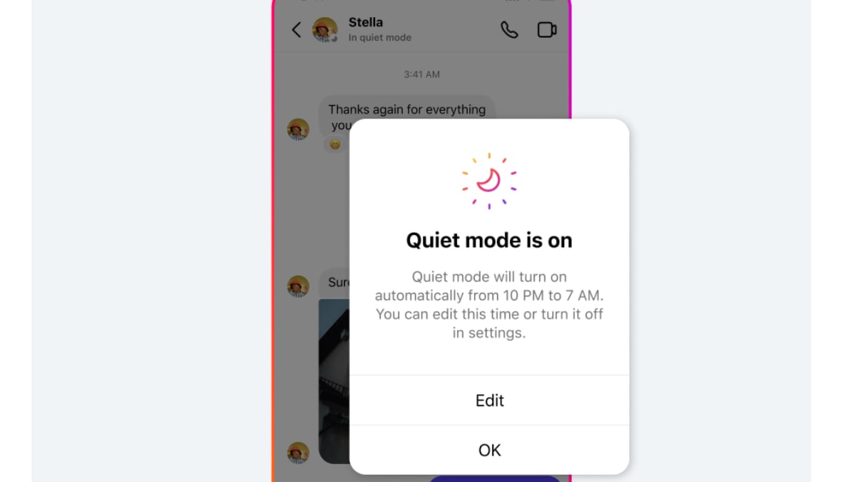 Instagram Rolling Out a New ‘Quiet Mode’ Aimed at Helping You Focus