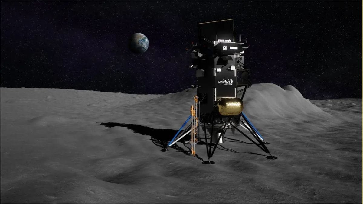 Athena Lunar Mission Set to Deploy 'Gracie' Hopper for Crater Exploration Near Moon's South Pole