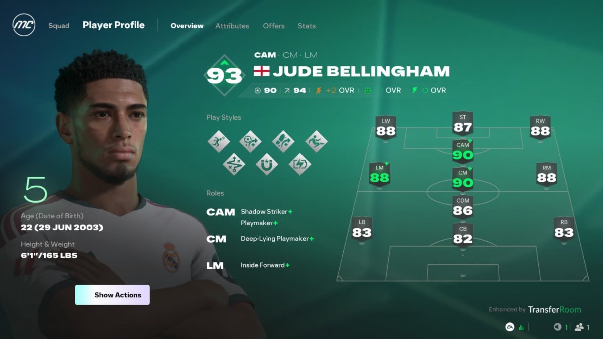 JUDE BELLINGHAM PLAYER PROFILE 1 fc 27