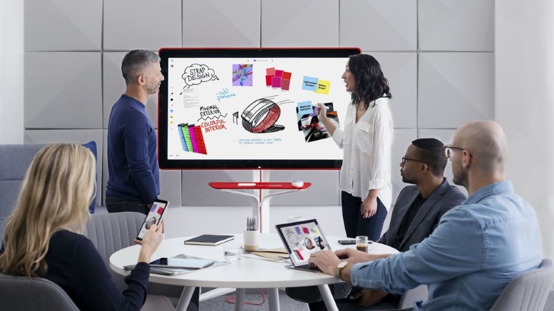 Google Jamboard Digital Whiteboard Unveiled at $6,000; Undercuts Microsoft's Surface Hub
