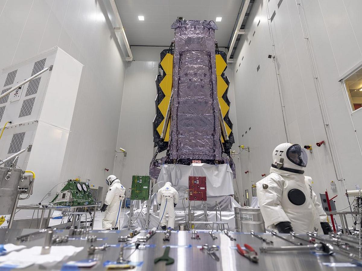 NASA Completes Complex Fuel Loading Process for James Webb Space Telescope Launch