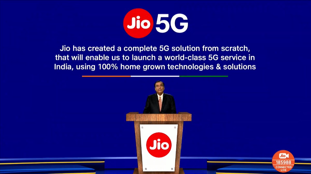 Jio 5G Solution Announced, Testing to Start in India as Soon as Spectrum Is Available