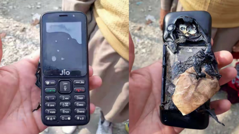 Jio Phone Reportedly Explodes, Company Says Damage Caused Intentionally