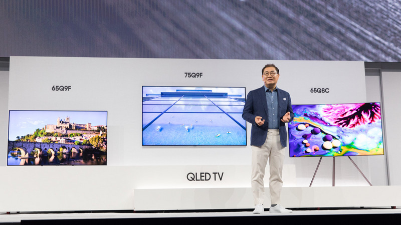 Samsung Unveils 2018 4K QLED TVs and More