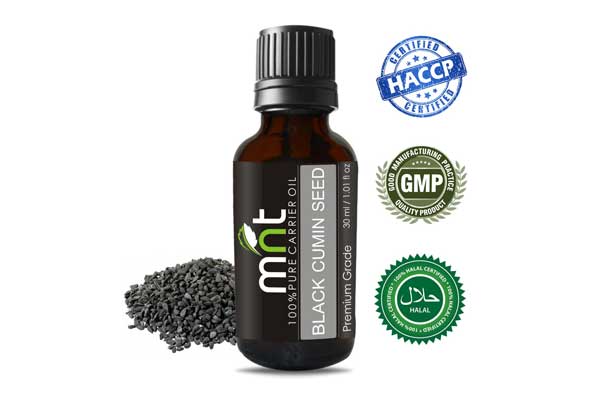 MNT Black Cumin Seed Carrier Oil 100% Pure Natural & Undiluted