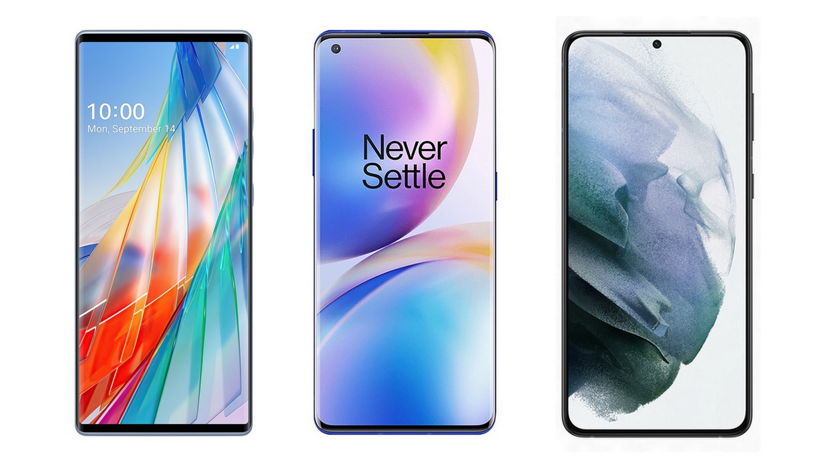 LG Wing vs OnePlus 8 Pro vs Samsung Galaxy S21 Plus: What’s the Difference?