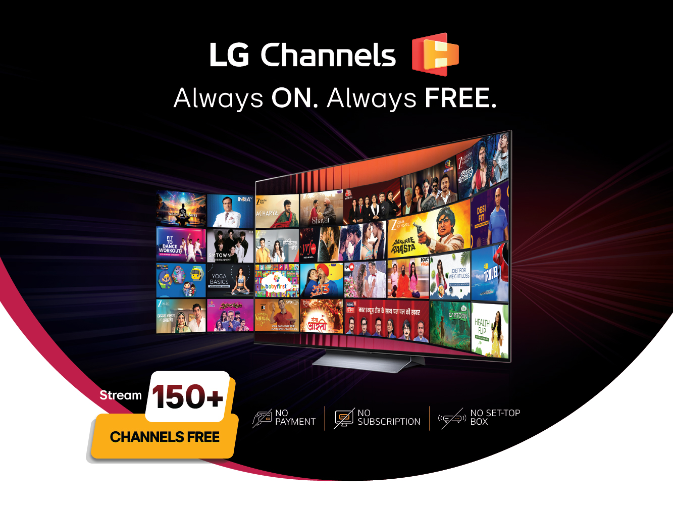 LG Channels: 150+ Free Channels, Zero Extra Hardware