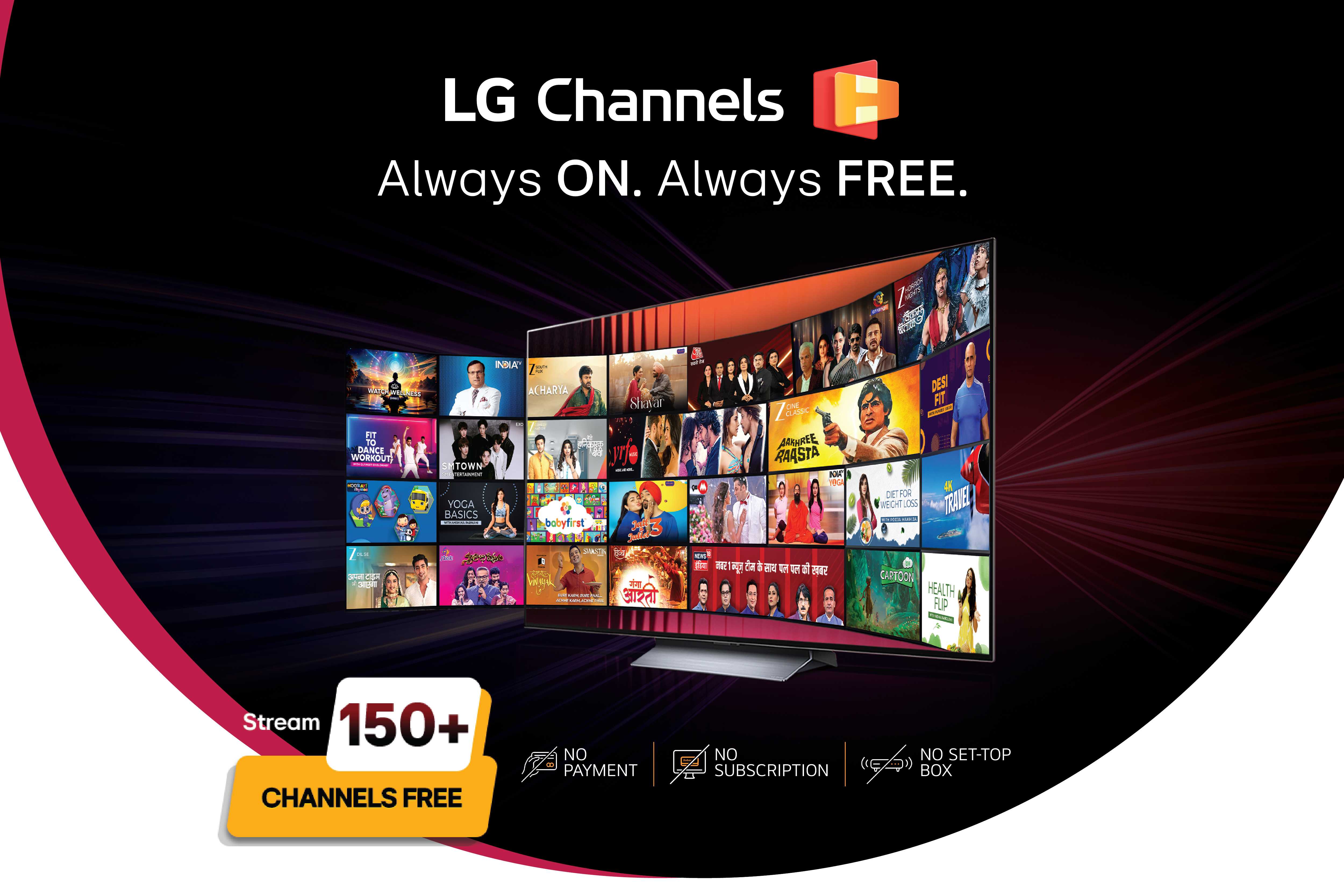 LG Channels: 150+ Free Channels, Zero Extra Hardware