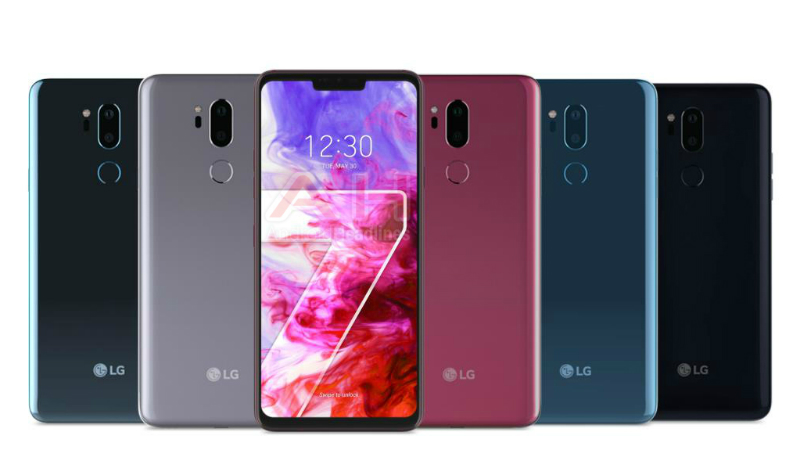 LG G7 ThinQ Name, Launch Date Confirmed, Leaked Press Renders Show iPhone X-Like Notch and Colours