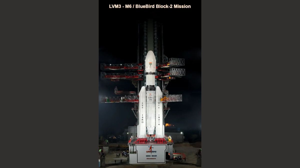 ISRO&rsquo;s LVM3 Rocket Successfully Launches US BlueBird Block-2 Satellite