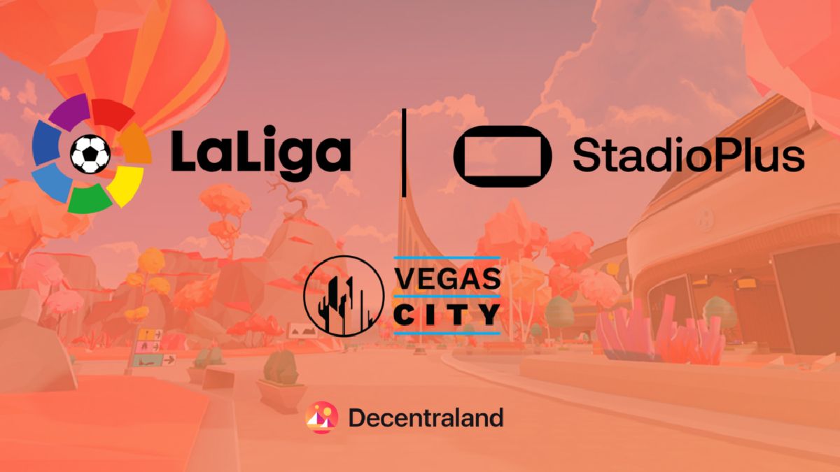 LaLiga Partners With Web3 Tech Enabler StadioPlus to Mark Decentraland Metaverse Entry