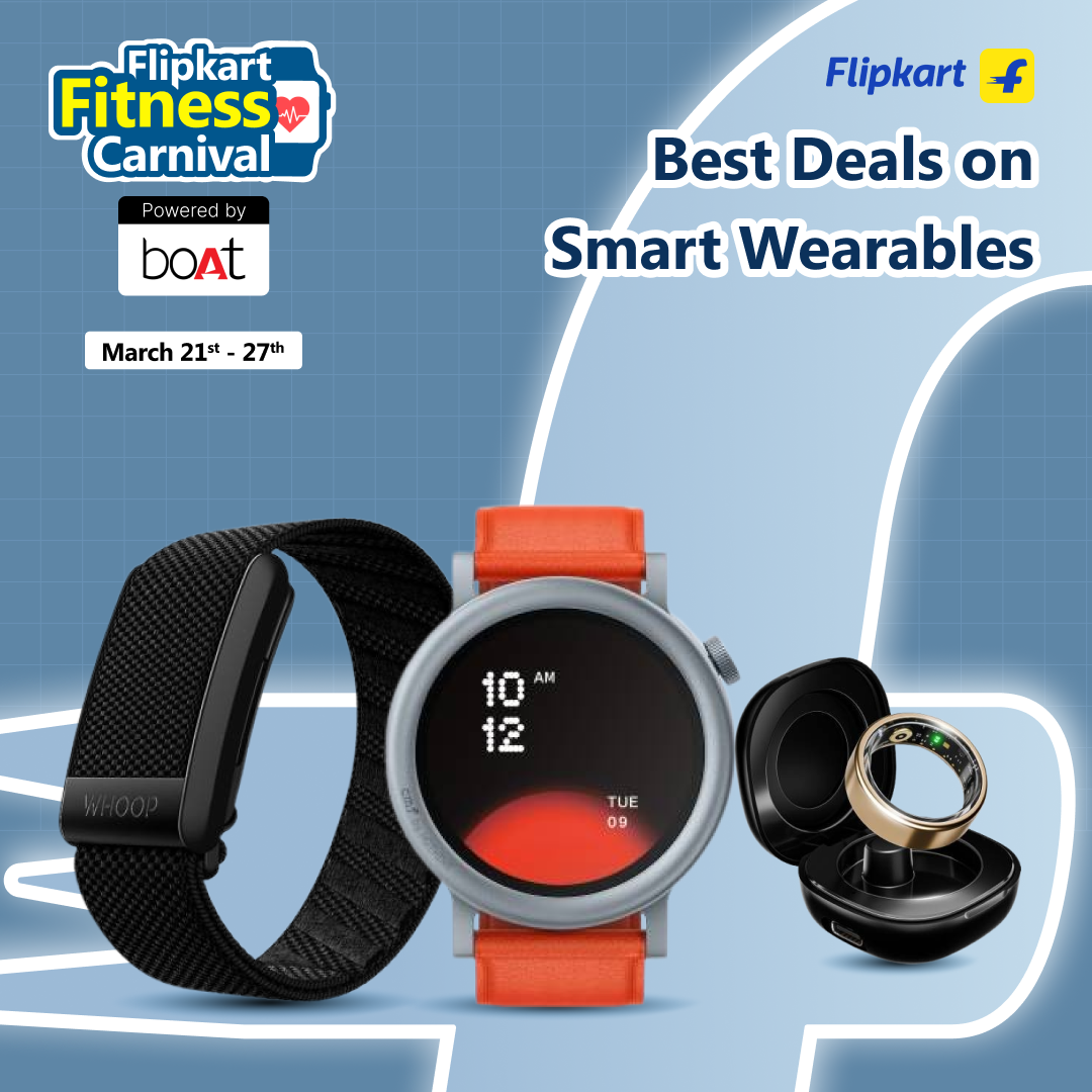 Flipkart Fitness Carnival: Top Smartwatch Deals You Can’t Miss