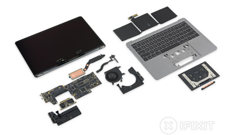 MacBook Pro 2016 13-Inch Gets Teardown Treatment; Reveals Custom SSD Controller and Smaller Battery