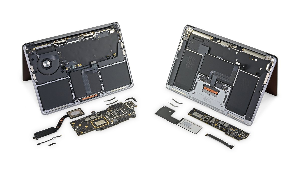 MacBook Laptops With M1 Processor Show Similar Internals to Intel-Powered Models, iFixit Teardown Reveals