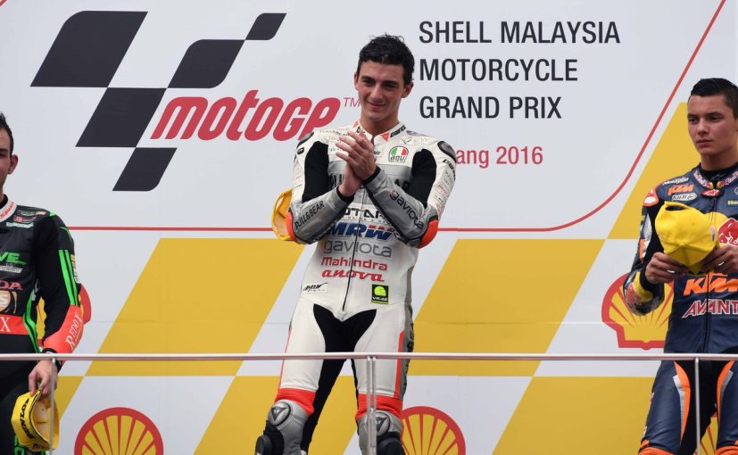 Moto3: Mahindra's Francesco Bagnaia Bags Pole In Malaysian Grand Prix
