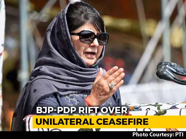 Did Mehbooba Mufti Jump The Gun? Parties Say Ceasefire Demand Never Discussed