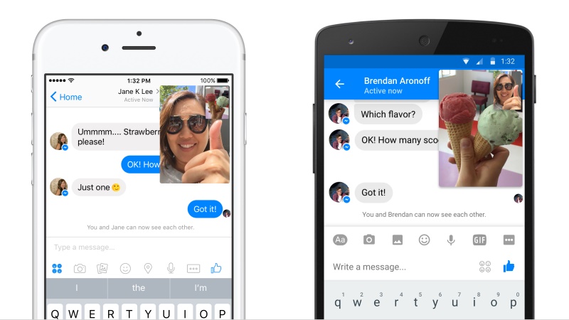 Facebook Messenger's Instant Video Feature Takes On Snapchat