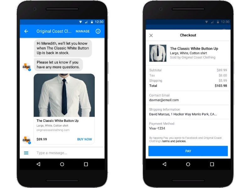Facebook Messenger Chatbots Get Payment Support Technology News
