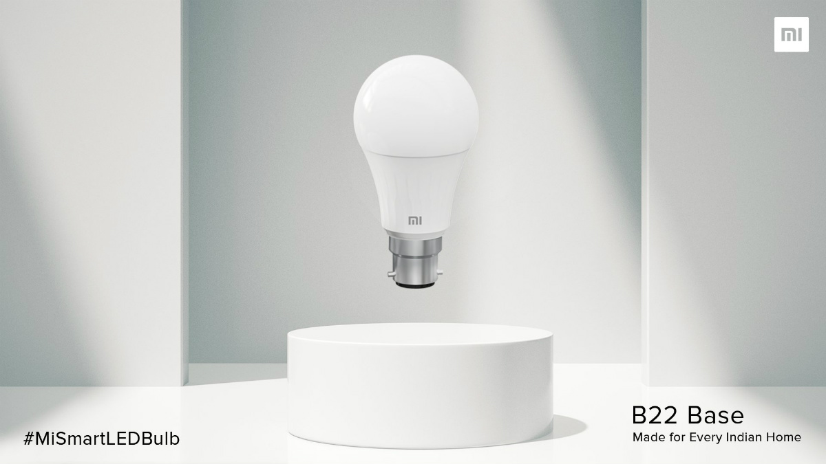 Mi Smart LED Bulb, Mi Automatic Soap Dispenser Launched in India