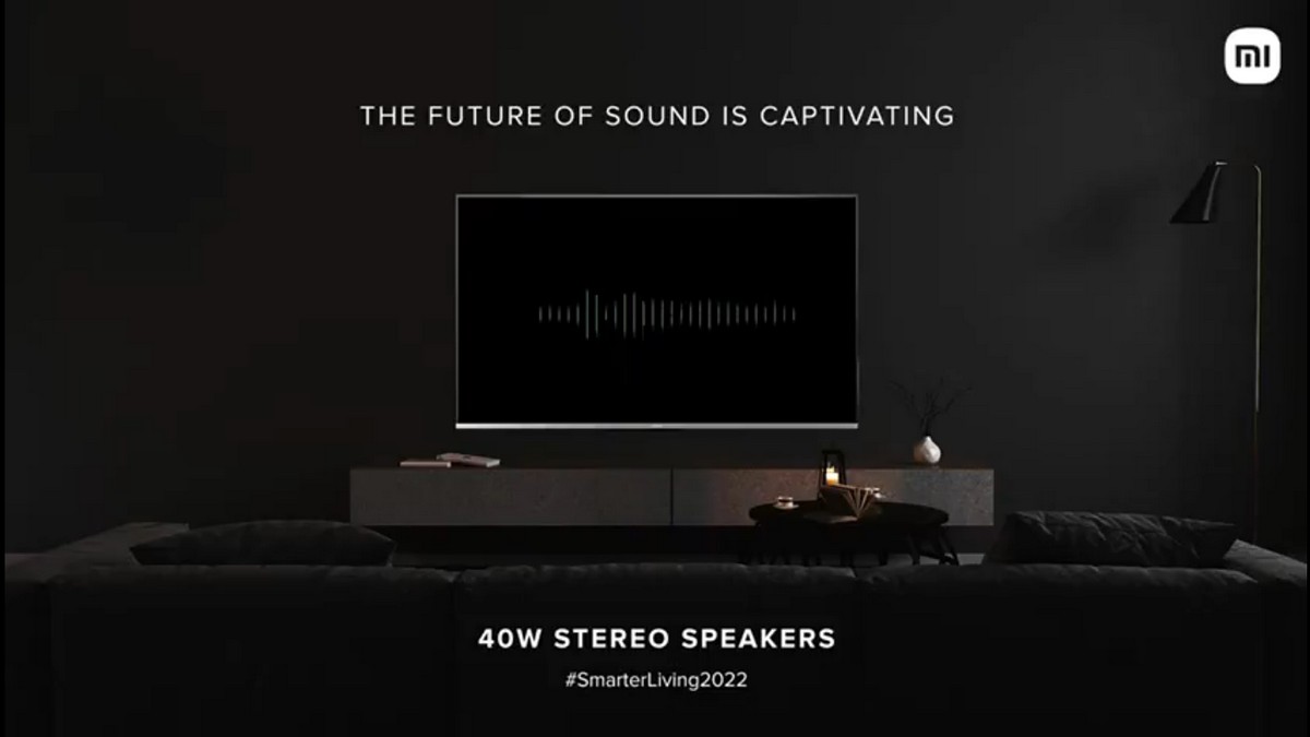 Mi TV 5X Will Feature 40W Stereo Speakers With Dolby Atmos, Xiaomi Teases