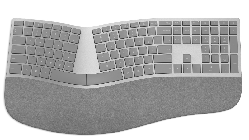 Microsoft Surface Ergonomic Keyboard, Surface Keyboard, and New Type Covers Launched
