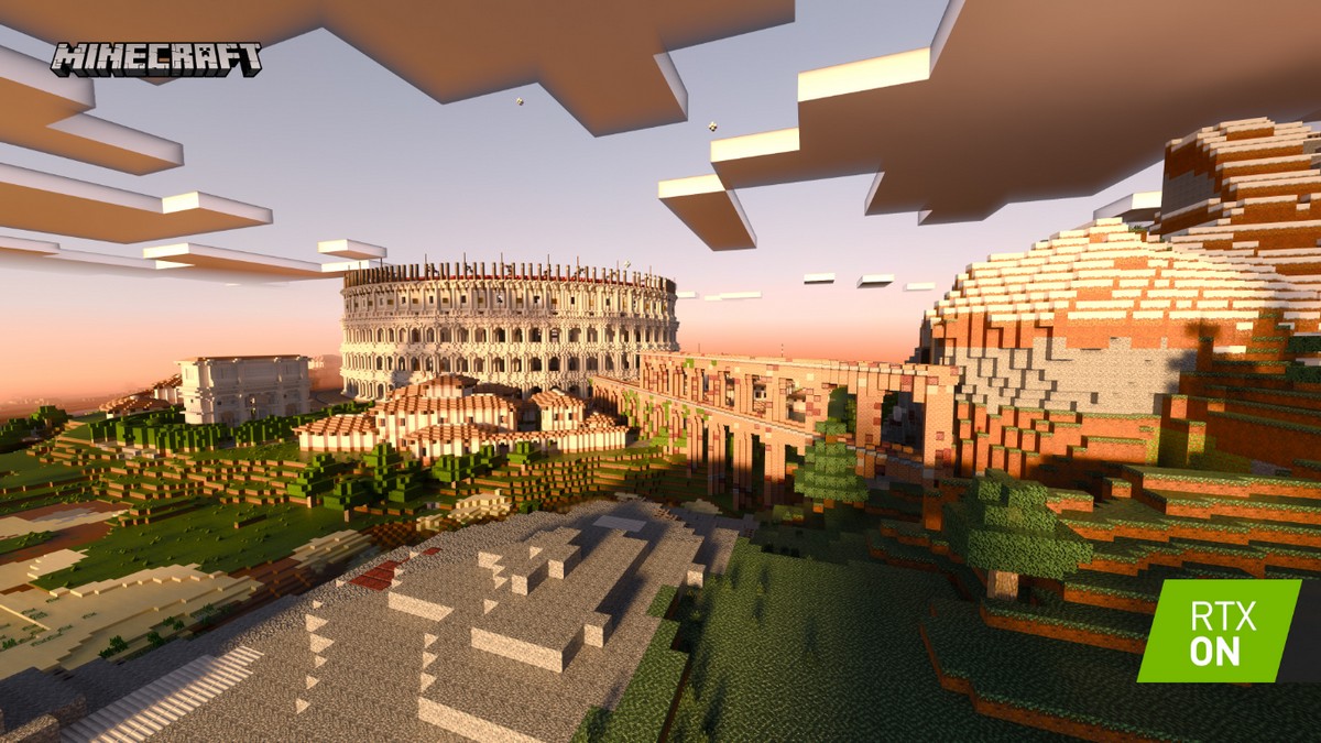 Minecraft With RTX Ray Tracing Now Available for All Windows 10 Users