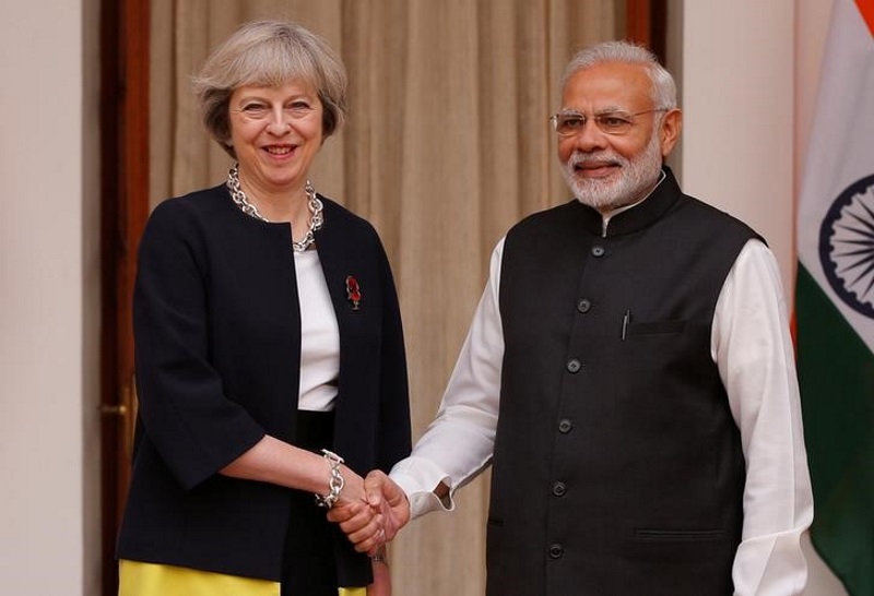 India, UK to Strengthen Cooperation Over Tackling Cyber-Terrorism: May