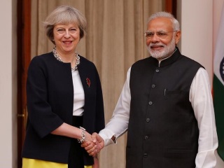 India, UK to Strengthen Cooperation Over Tackling Cyber-Terrorism: May