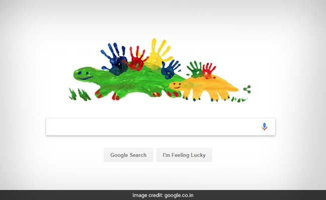 Google Doodle Celebrates Mother's Day With A Dinosaur Doodle