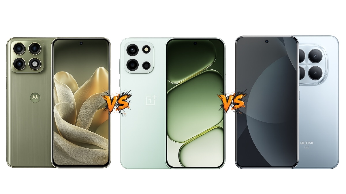 Motorola Edge 70 Pro vs OnePlus Nord 6 vs Redmi Note 15 Pro+: Price in India, Specifications and Features Compared