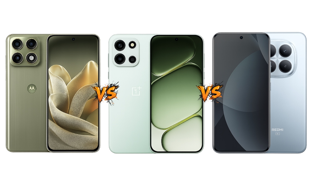 Motorola Edge 70 Pro vs OnePlus Nord 6 vs Redmi Note 15 Pro+: Price in India, Specifications and Features Compared