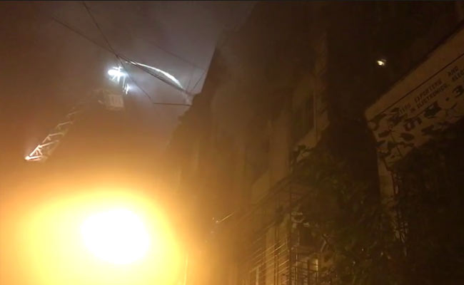 Massive Fire Near Dreamland Theatre In South Mumbai's Girgaum, 12 Fire Engines At Spot