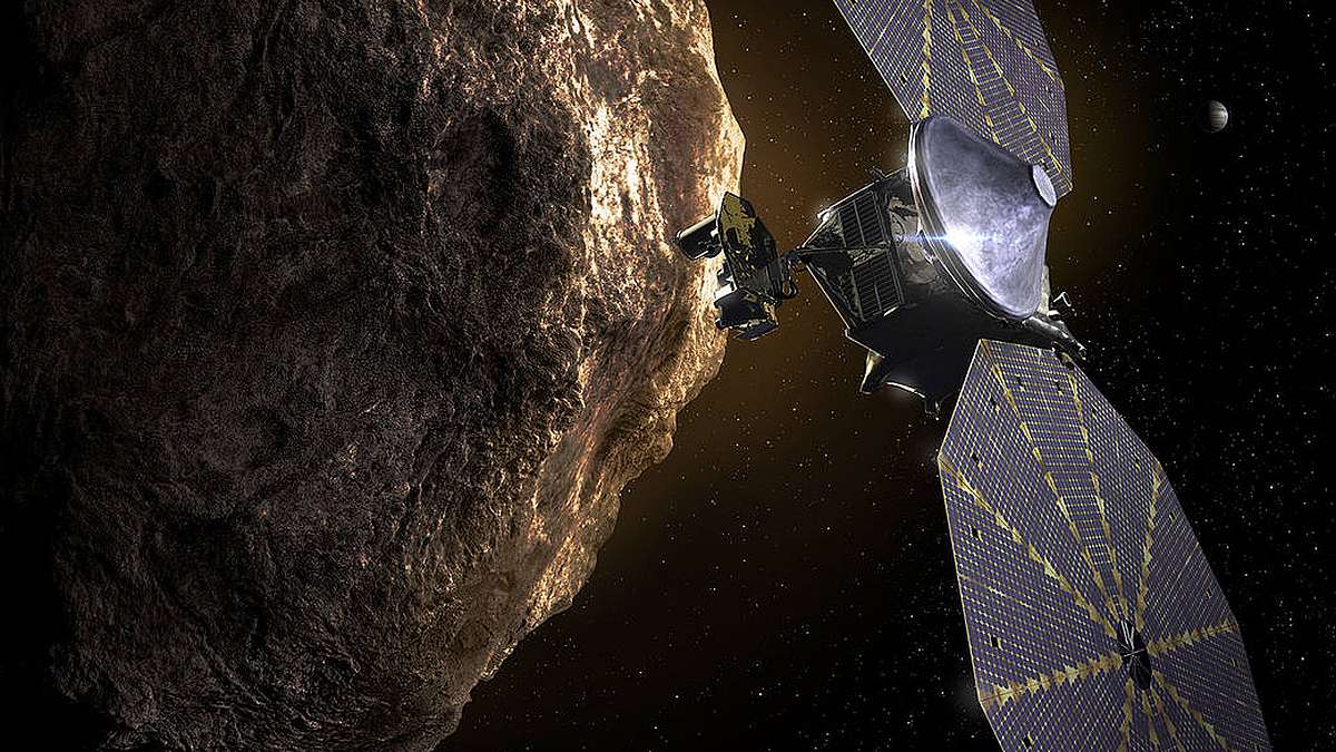 NASA Further Deploys Solar Panel Array on Lucy Spacecraft Ahead of Visit to Jupiter’s Trojan Asteroids