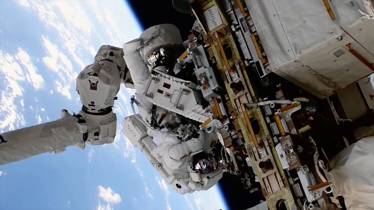 NASA Astronauts Williams and Wilmore Complete Successful Spacewalk to Remove Faulty Unit