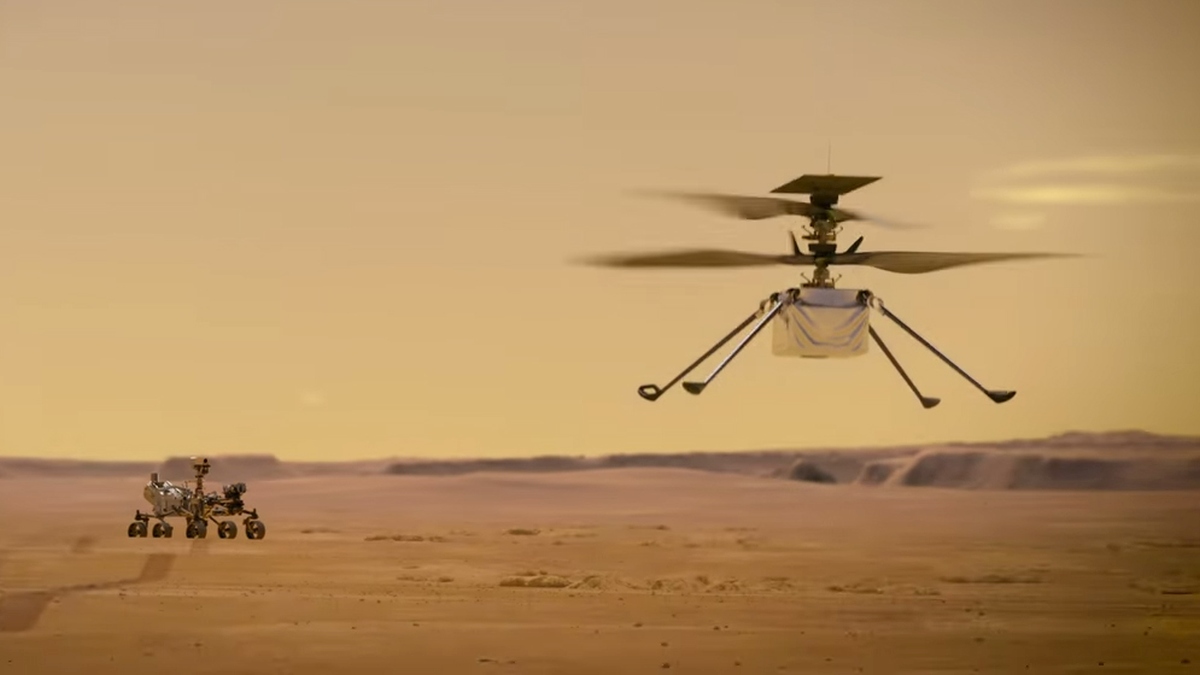 NASA Mars Helicopter Ingenuity Ready for First Flight