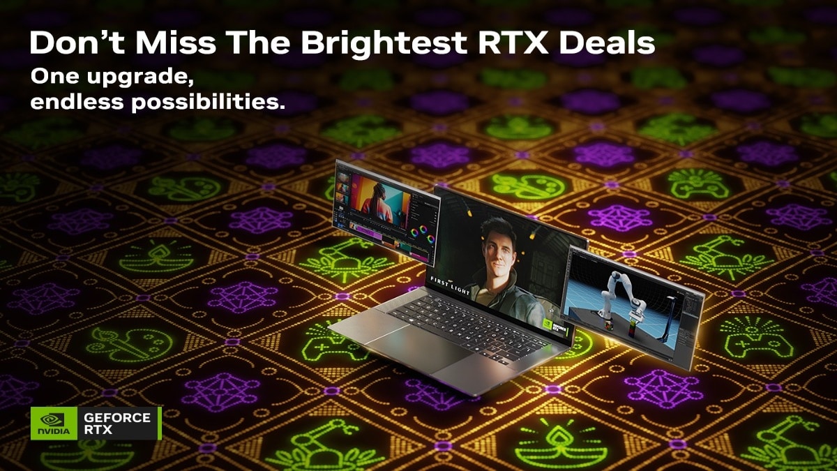 এই দিওয়ালিতে NVIDIA RTX 50 সিরিজের ল্যাপটপে আপগ্রেড করুন ও DLSS 4.5 থেকে 6x বেশি ফ্রেম পান