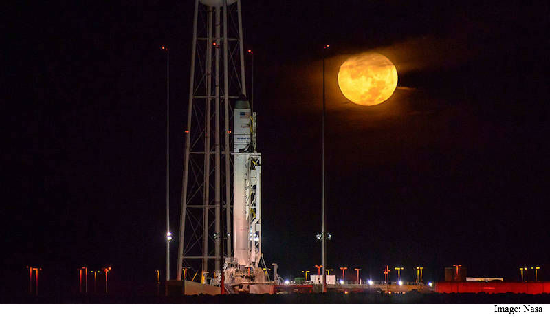 Orbital ATK Launches Cargo Into Space Aboard Antares Rocket
