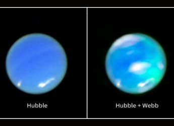James Webb Telescope Captures Neptune&rsquo;s Auroras in Stunning Detail