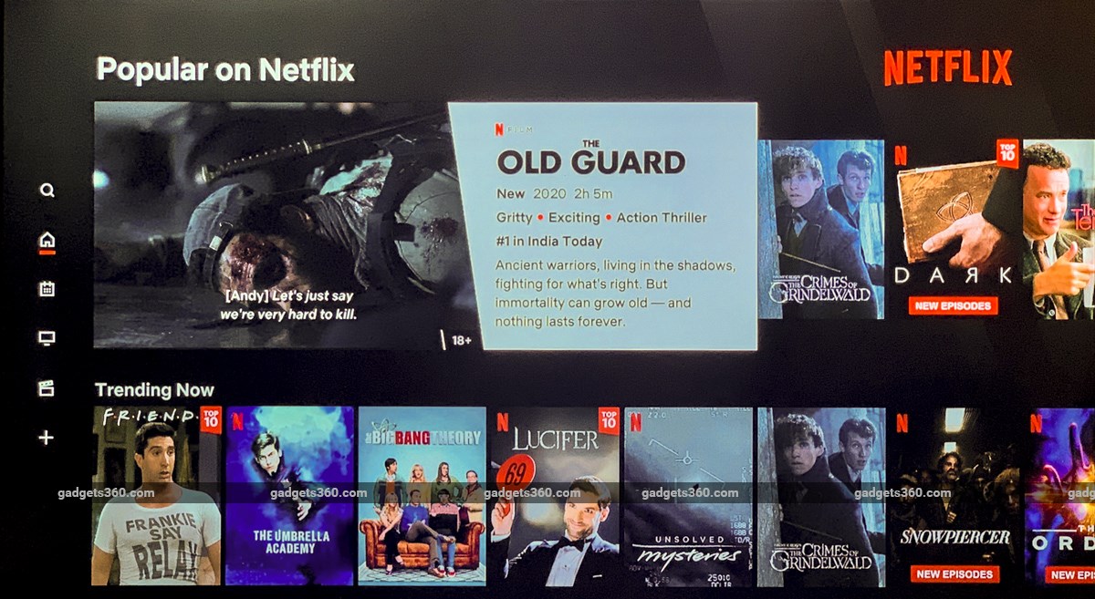 Netflix Testing TV Interface With New Card Design